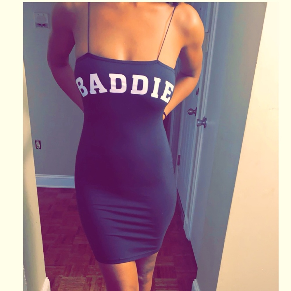 BADDIE MINI DRESS🖤✨